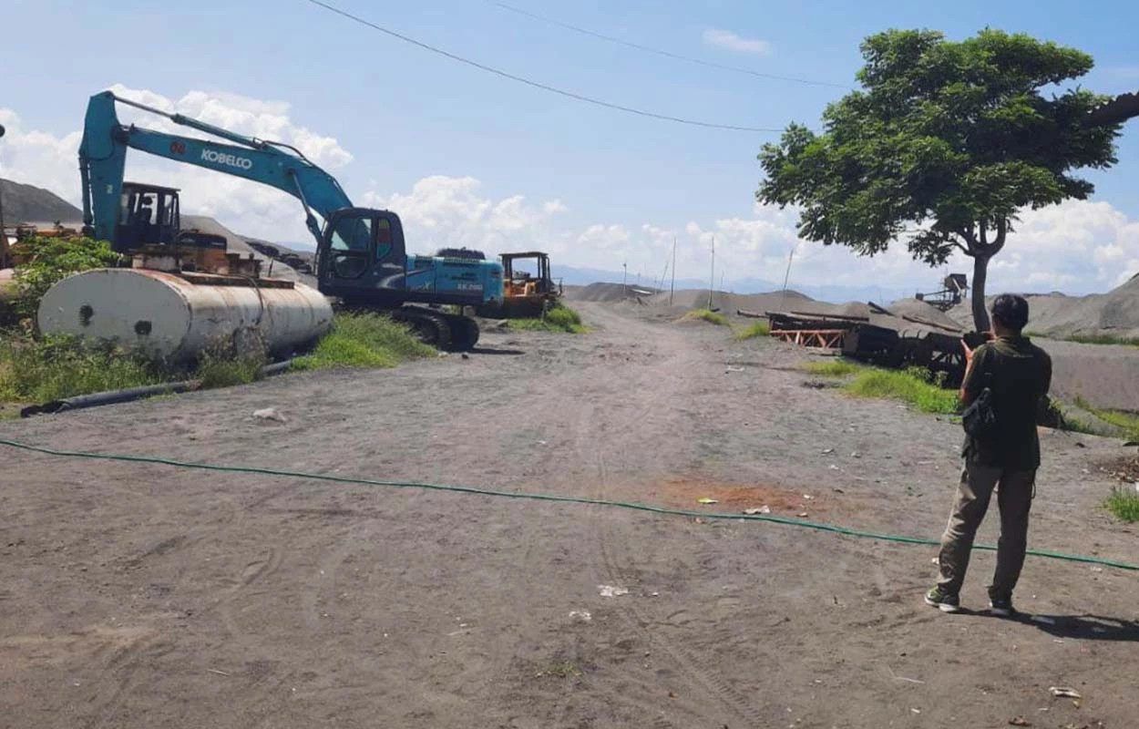 Kondisi Terkini Tambang Pasir Besi Lombok Timur Memprihatinkan