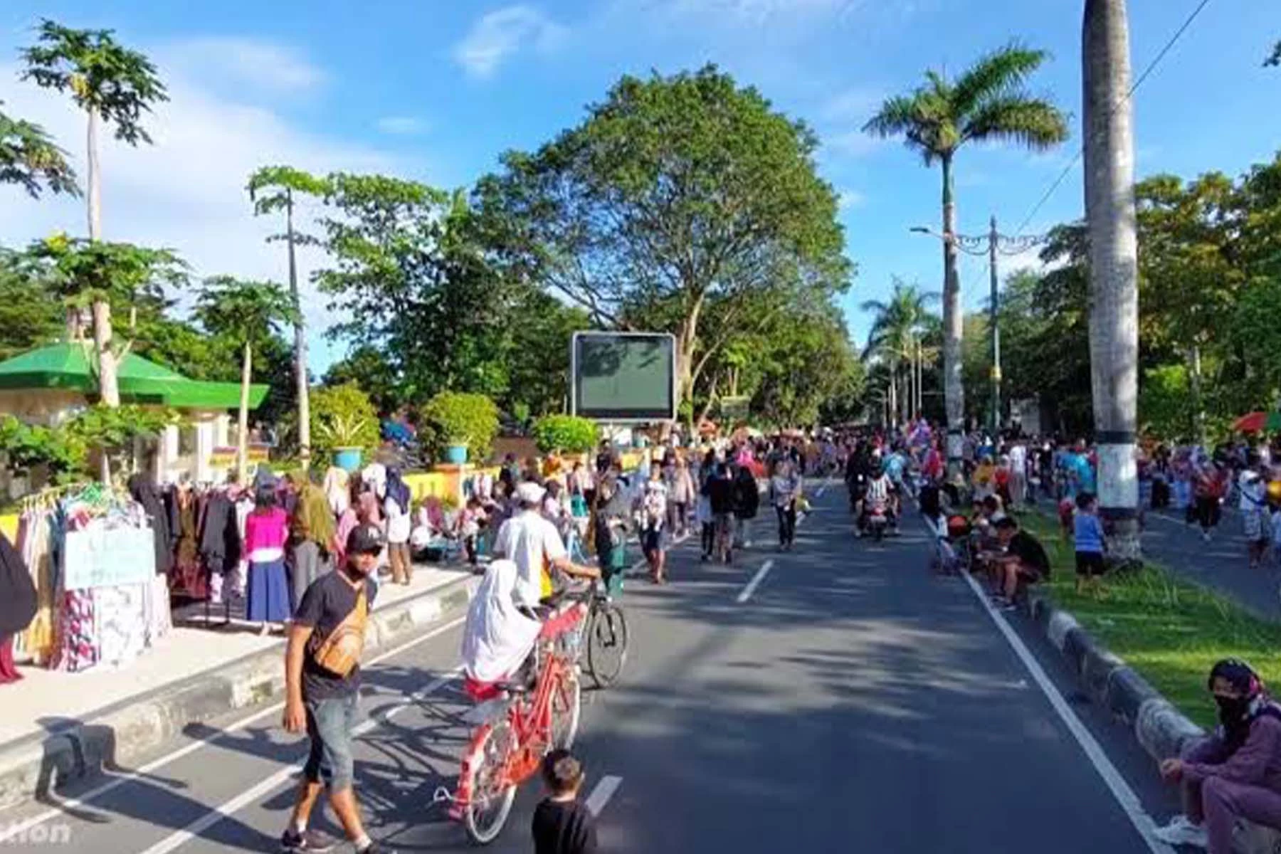 Tiadakan Car Free Day Upaya Pemkot Mataram Sukseskan Mxgp Selaparang