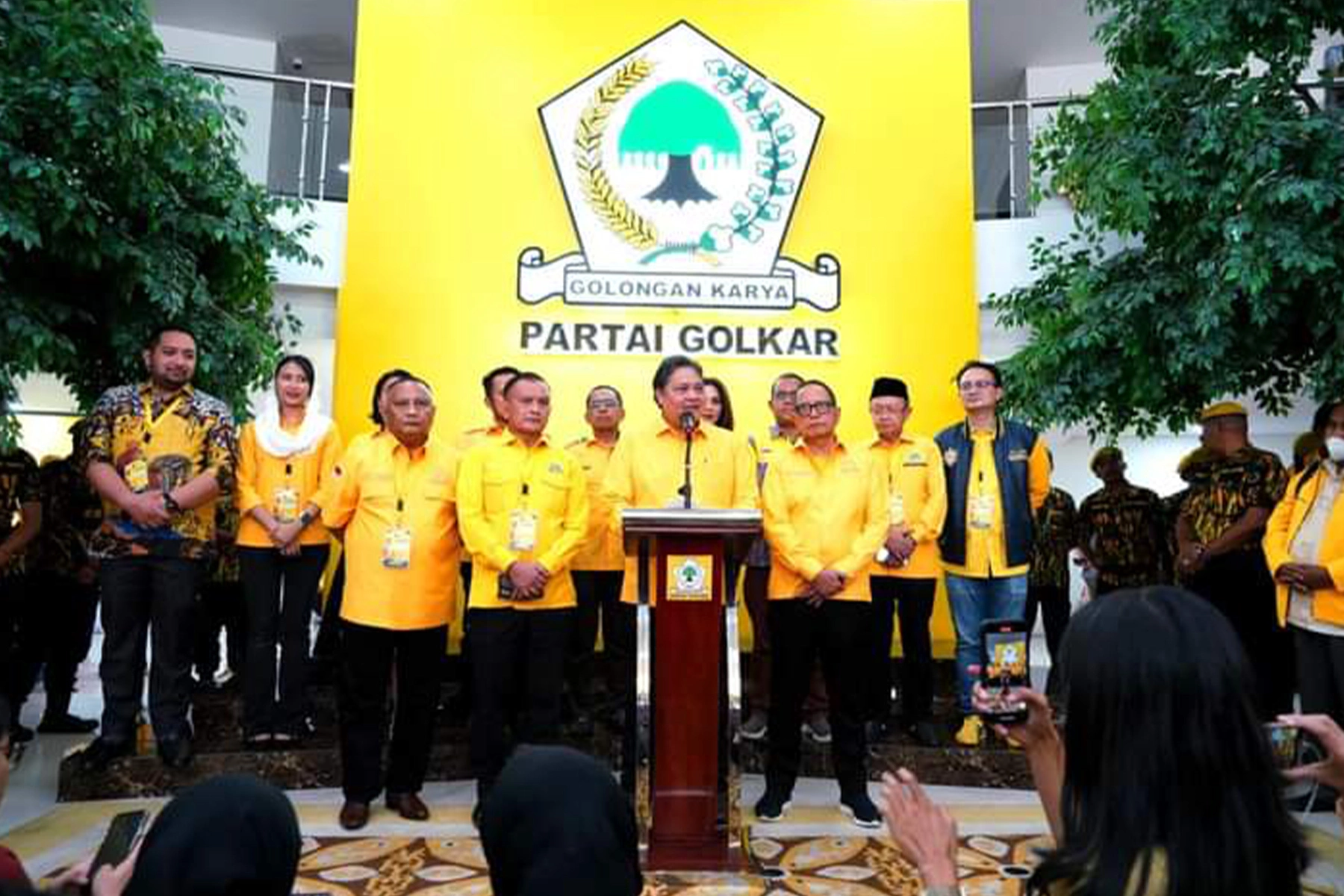 Golkar Digoyang Airlangga Hartarto Klaim 38 DPD Setia Mendukungnya