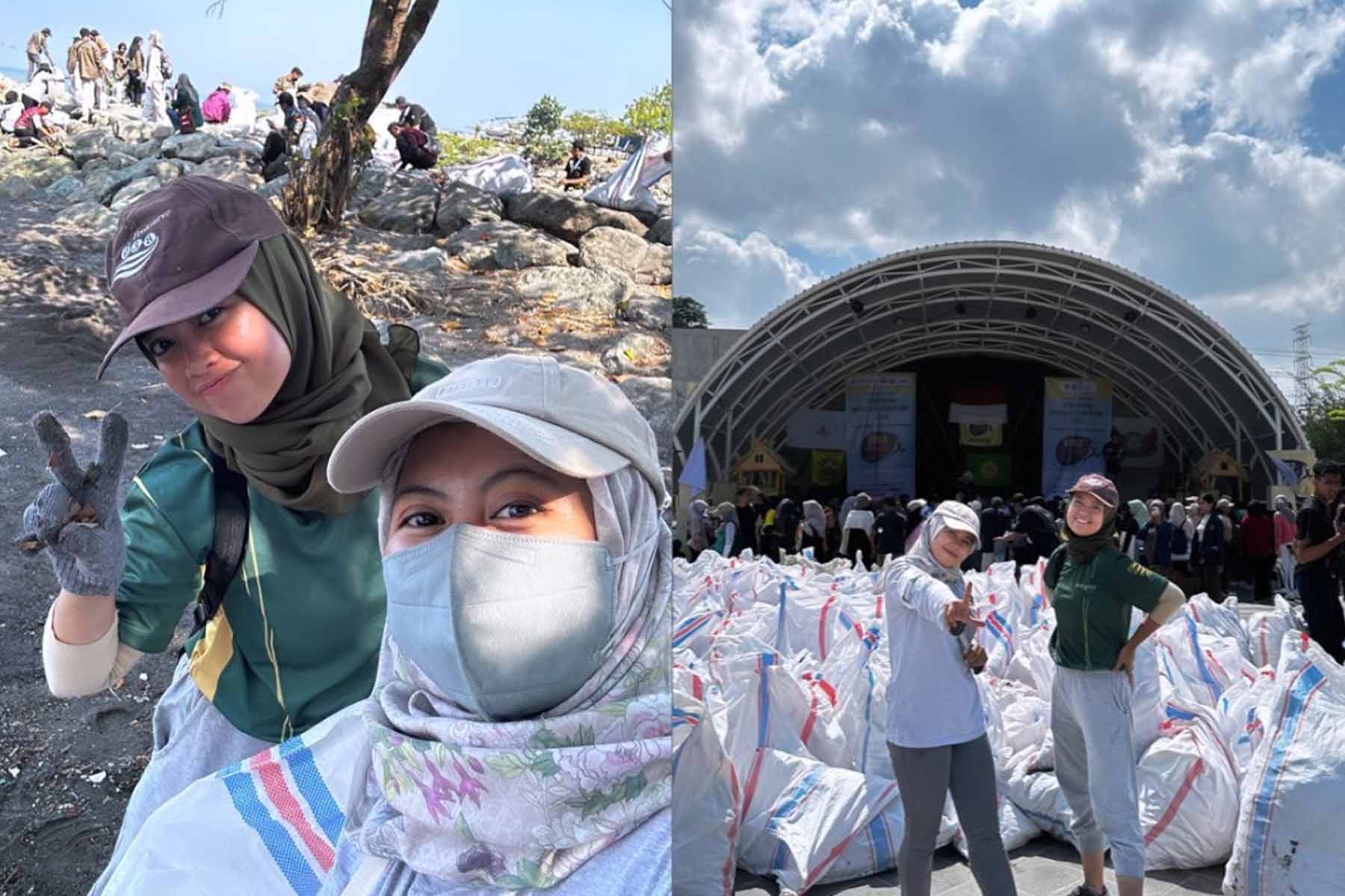 Wcd Ratusan Relawan Berhasil Kumpulkan Ton Sampah Di Loang