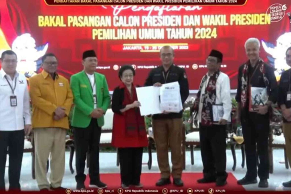 Ganjar Mahfud Resmi Daftar Jadi Calon Presiden Dan Wakil Presiden