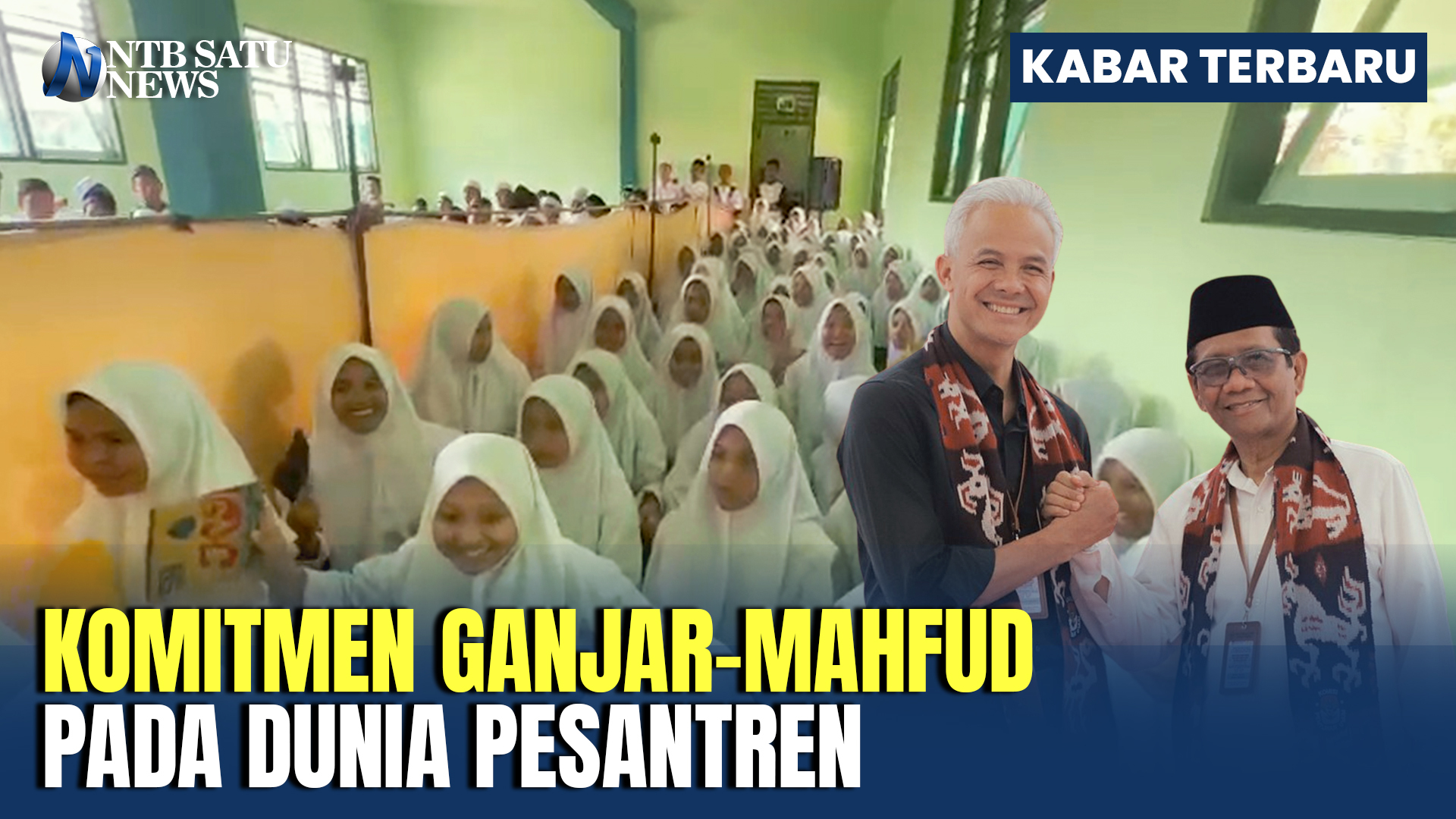 Video TGB Zainul Majdi Ganjar Mahfud Akan Maksimalkan Peran Jutaan