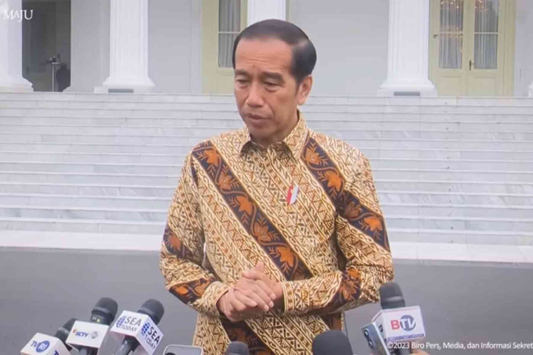 Jokowi Pertanyakan Kepentingan Agus Rahardjo Ramaikan Kasus E KTP