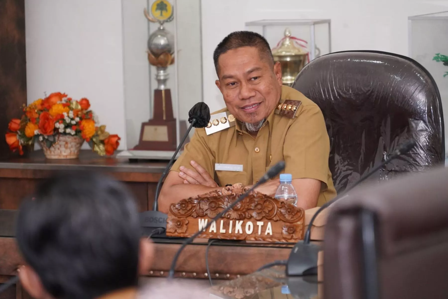 Pj Wali Kota Bima Terima Arahan Mendagri Dalam Rakor Pengendalian