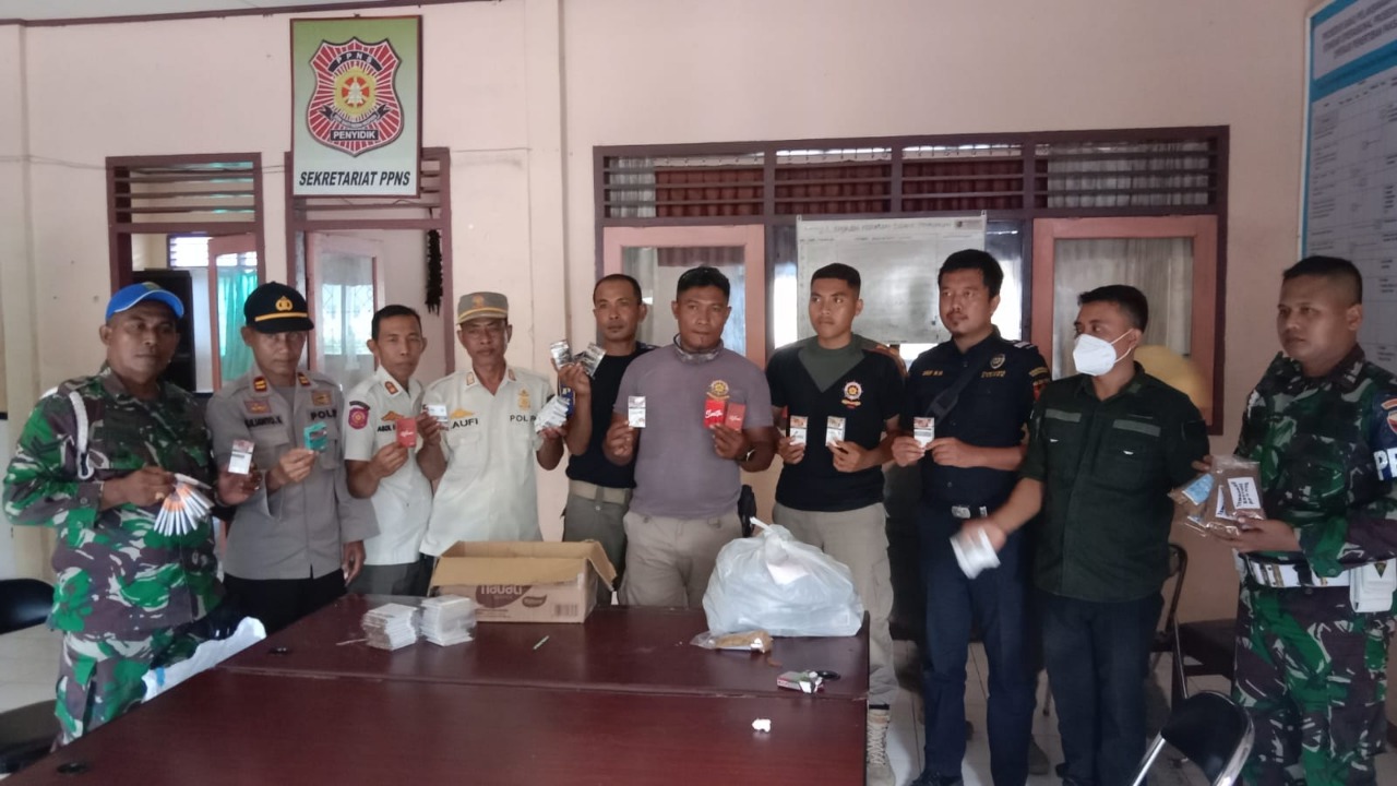 Sosialisasi gempur rokok ilegal