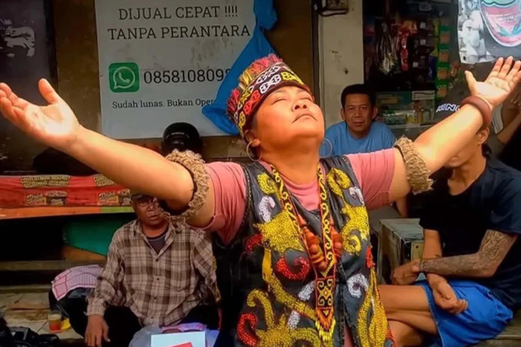 Pengobatan Tradisional Ida Dayak yang Dikabarkan Bakal ke Dompu