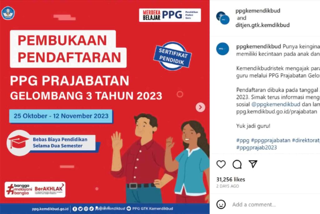 Persyaratan hingga Jadwal Seleksi Pendaftaran Pendidikan Profesi Guru ...