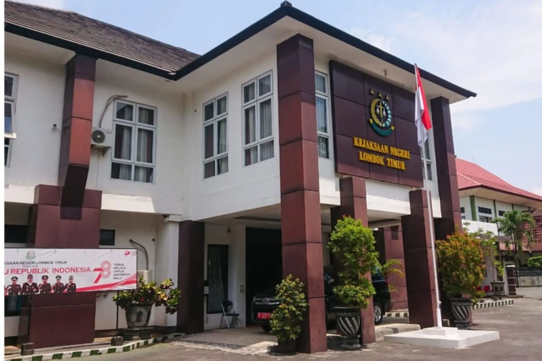 Gedung Kejari Lombok Timur Kasus DAK Dikbud