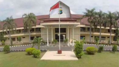 Gedung Polda NTB di Jalan Langko Kota Mataram