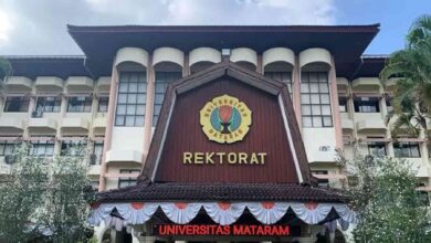 Gedung Rektorat Unram lokasi diduga terjadinya pelecehan seksual