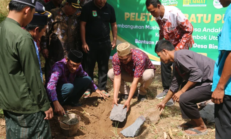 Ummat bangun musala di Dusun Terbis