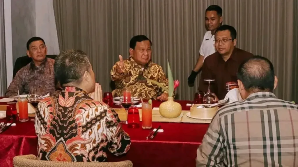 Pertemuan Bang Zul dengan Prabowo