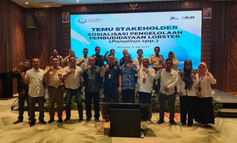 DKP Kota Bima saat hadir sosialisasi di Kota Mataram