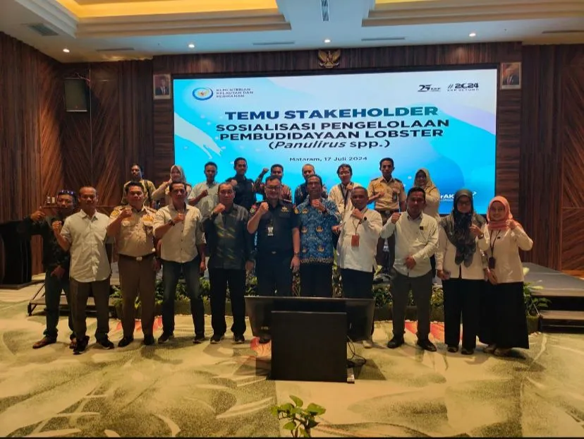DKP Kota Bima saat hadir sosialisasi di Kota Mataram