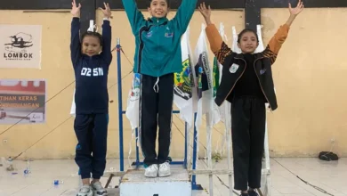 Atlet-atlet junior asal Synthia Gymnastic Club berhasil melaju ke O2SN. Foto: Dokumen Pribadi