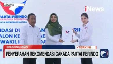 Penyerahan Surat Rekomendasi ke Rohmi-Firin untuk Pemilihan Gubernur NTB. Foto: Istimewa