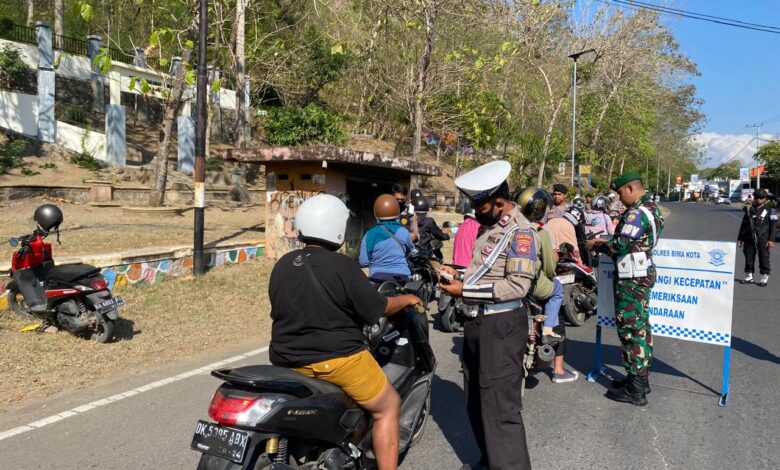 Operasi Patuh Rinjani 2024 di Kota Bima