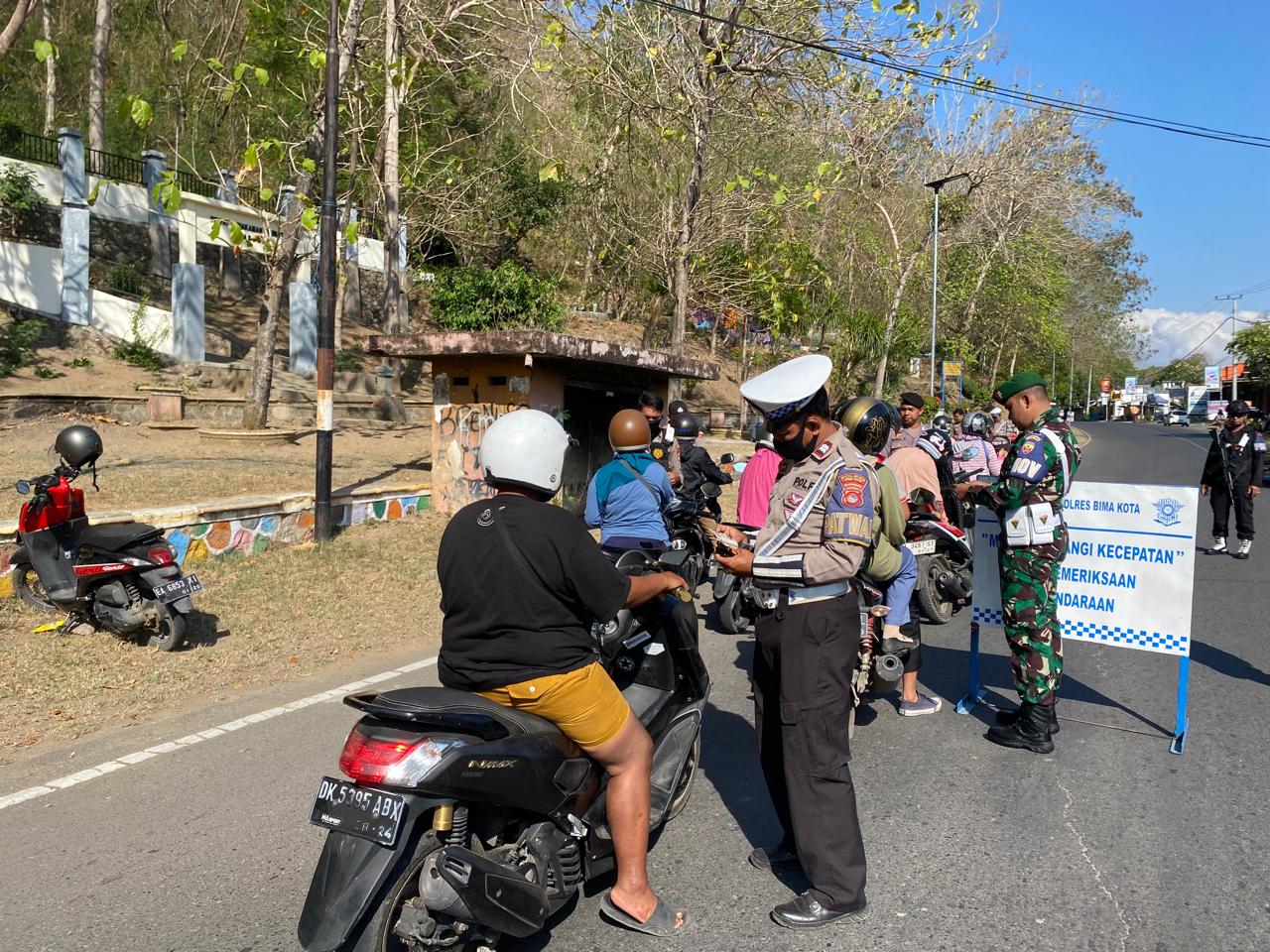 Operasi Patuh Rinjani 2024 di Kota Bima
