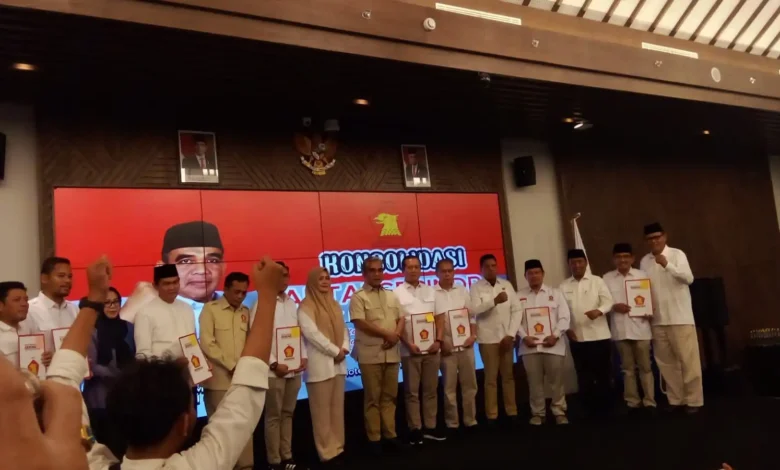 Partai Gerindra belum beri rekomendasi untuk tiga daerah
