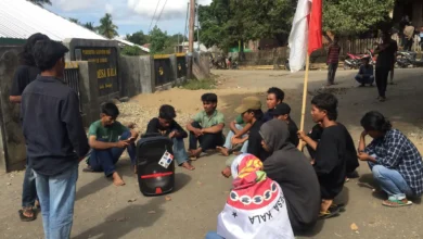 Aliansi mahasiswa dan pemuda Desa Kala Bima