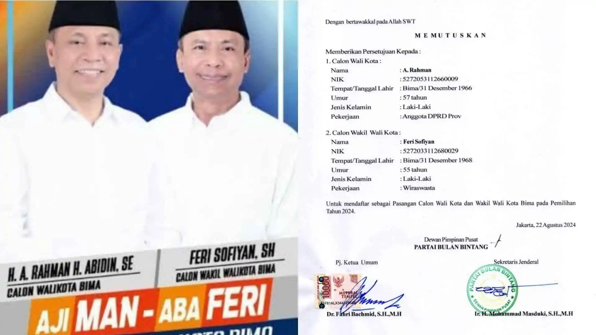 calon wali kota