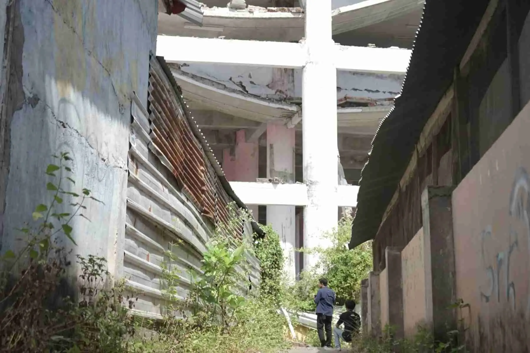 Gedung Shelter Tsunami Lombok Utara