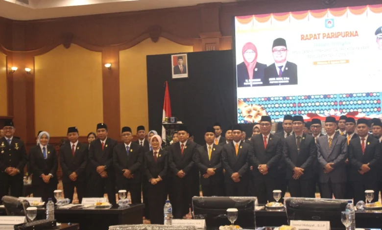 Pelantikan anggota DPRD Kota Mataram 2024-2029