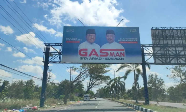 Lalu Gita Ariadi dan Sukiman Azmi