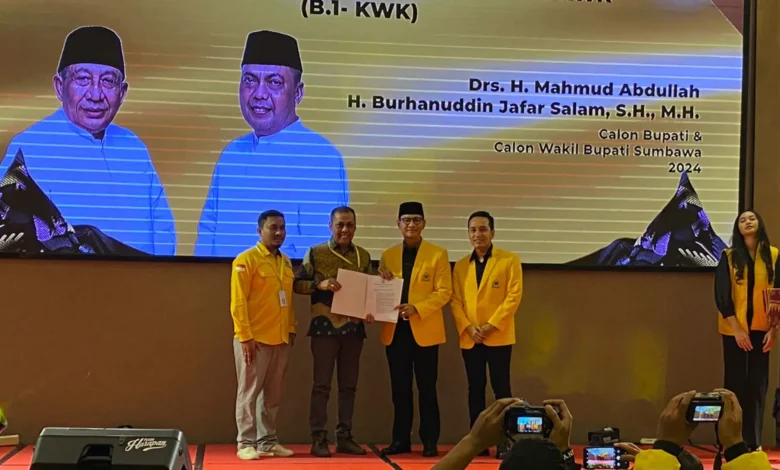 Haji Mo-BJS Terima SK B1KWK Partai Golkar