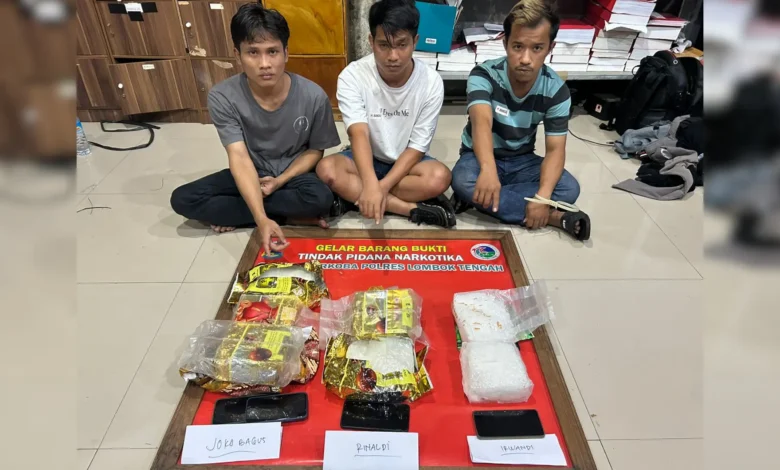 peredaran sabu di Lombok Tengah