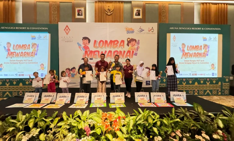 Lomba Mewarnai Aruna Senggigi 2024