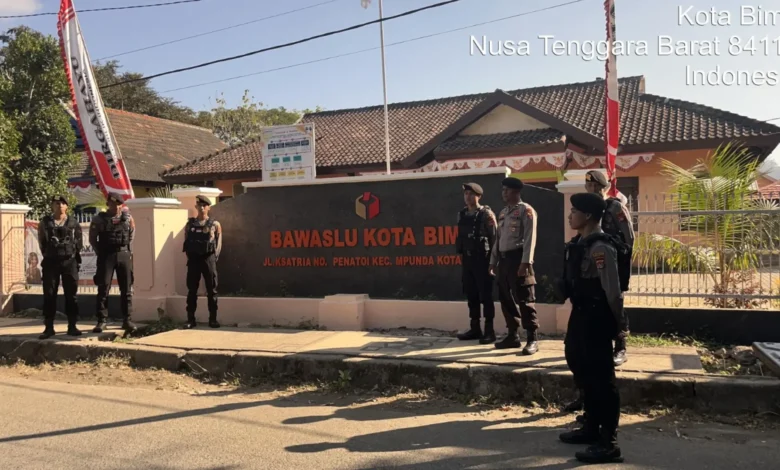 Polres Bima Kota Patroli Jelang Pilkada 2024