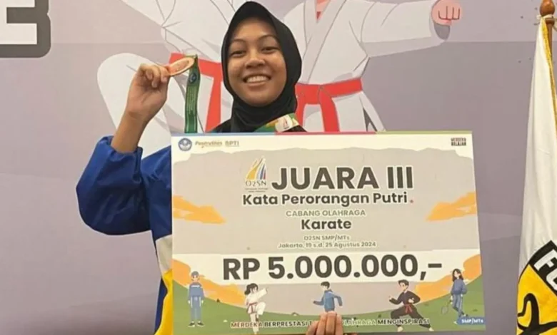 O2SN Tingkat Nasional Cabor Karate