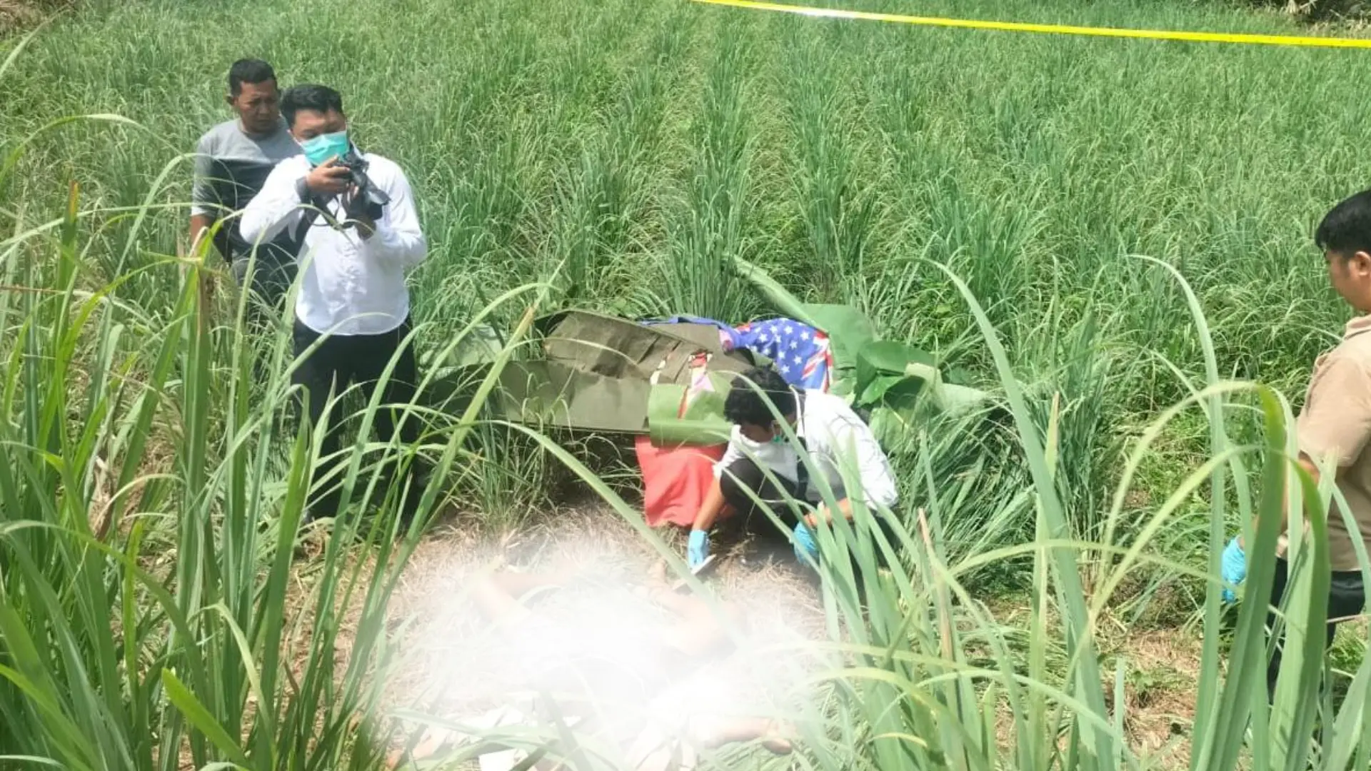 Warga Keroya Ditemukan Tewas di Sawah