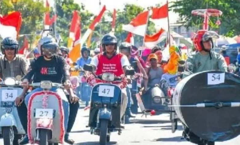lomba hias sepeda motor
