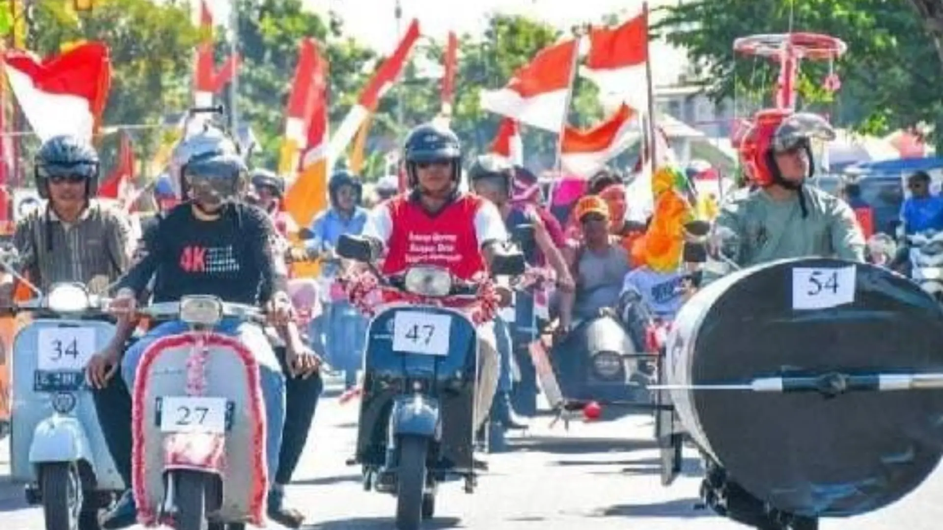 lomba hias sepeda motor