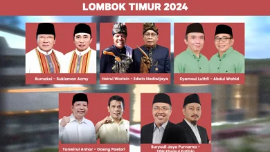 Paslon Bupati dan Wakil Bupati Lombok Tiimur 2024