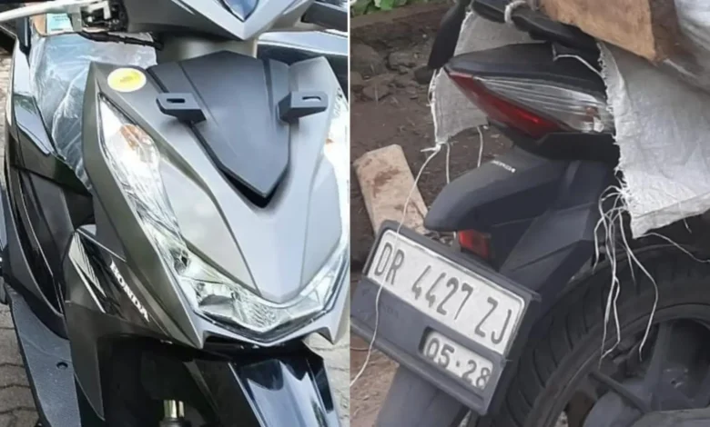 Sepeda Motor Digelapkan
