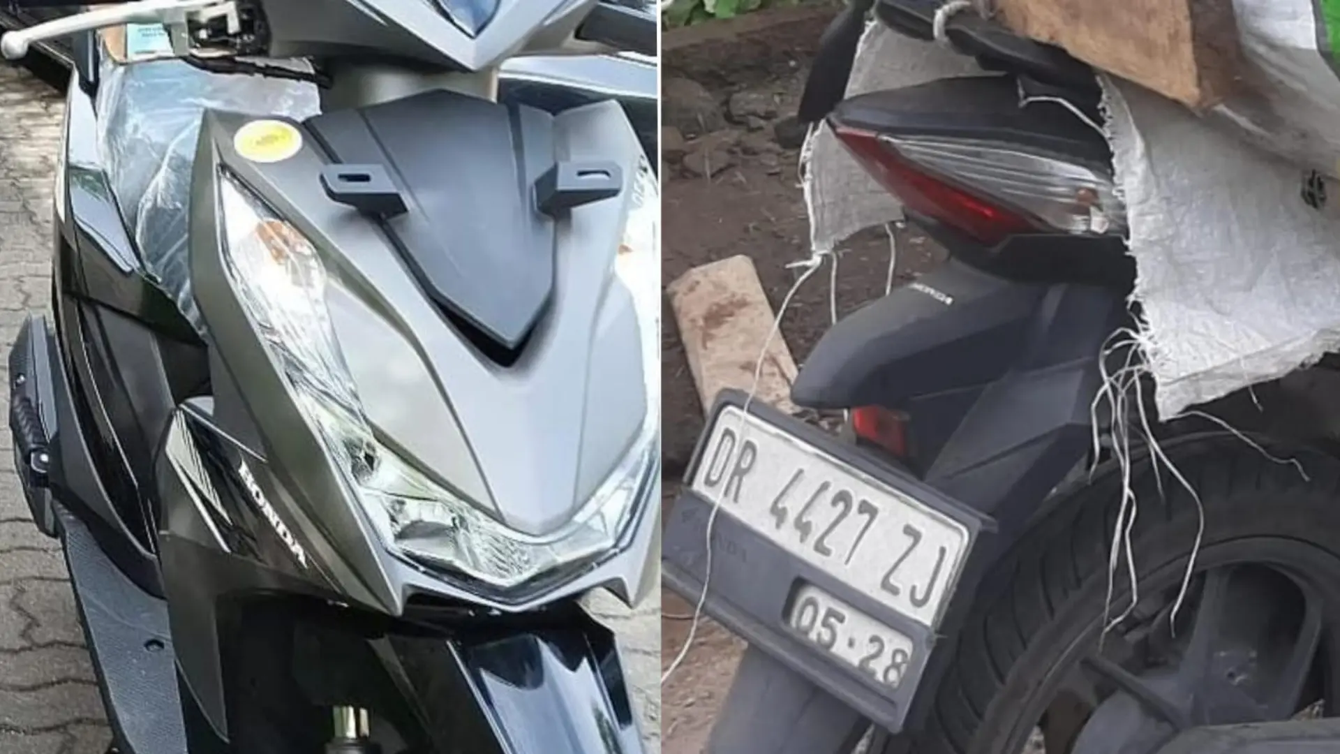 Sepeda Motor Digelapkan