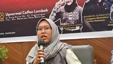 Ketua Divisi Teknis Penyelenggara, KPU Kota Mataram, Sulfiani Ariyanti. Foto: Istimewa.