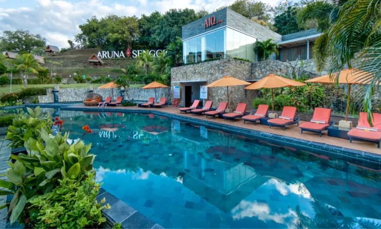 Swimming Pool Hotel Aruna Senggigi