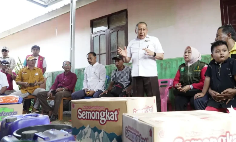 Kebakaran di Desa Banda Sumbawa