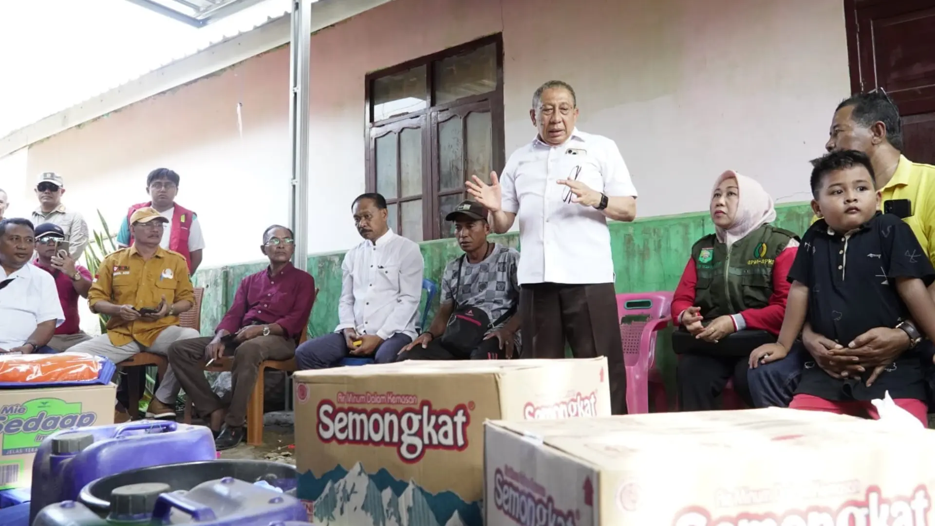 Kebakaran di Desa Banda Sumbawa