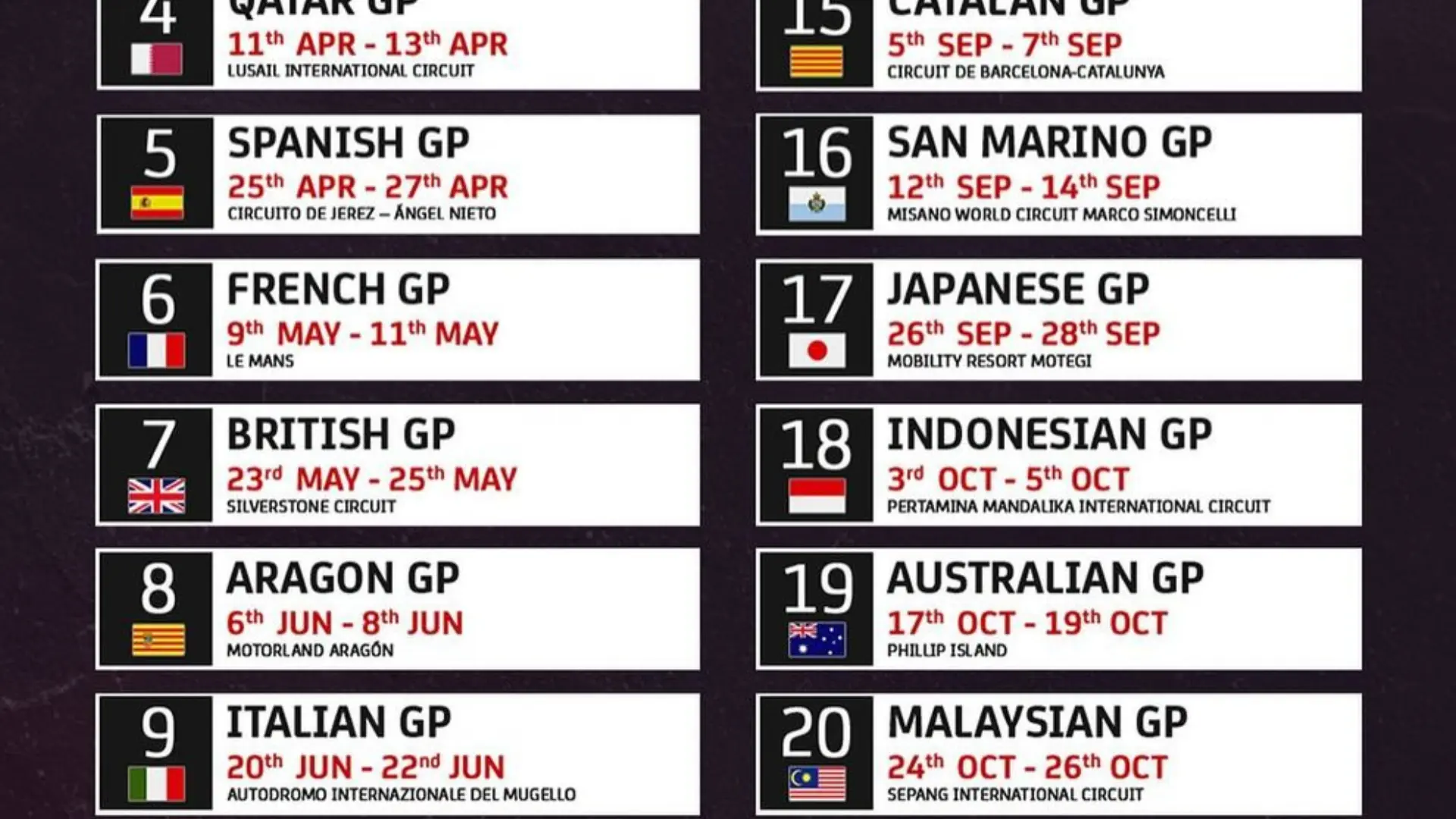 kalender motogp