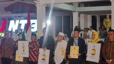 Nomor Urut Paslon Gubernur dan Wakil Gubernur NTB