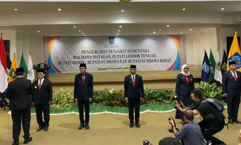 5 Pjs Kepala Daerah di NTB