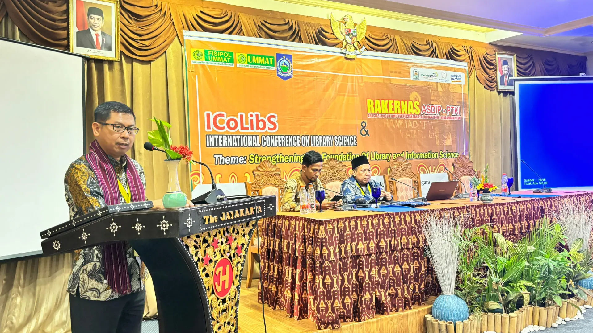 Ummat Tuan Rumah Rakersnas ASDIP PTKI 2024