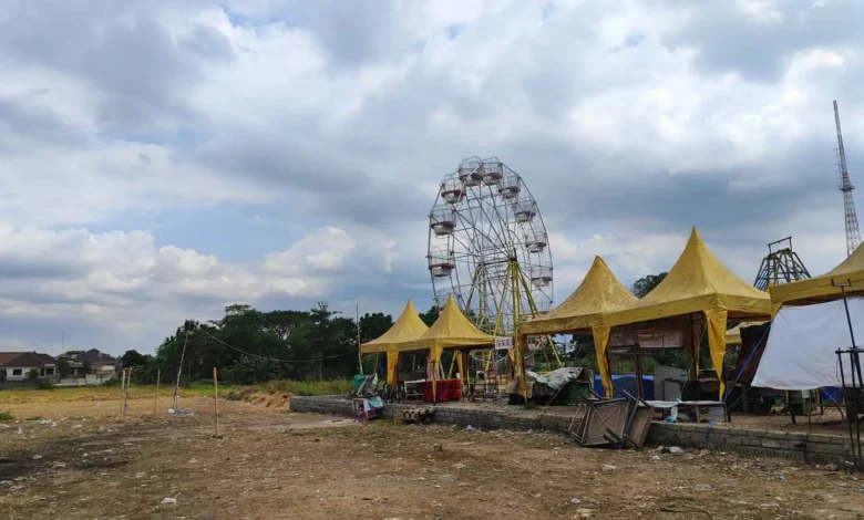Lahan kosong yang rencananya dibangun NTB Convention Center NCC