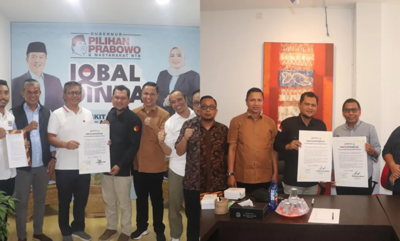 Bawaslu Temui Paslon Gubernur dan Wakil Gubenur NTB