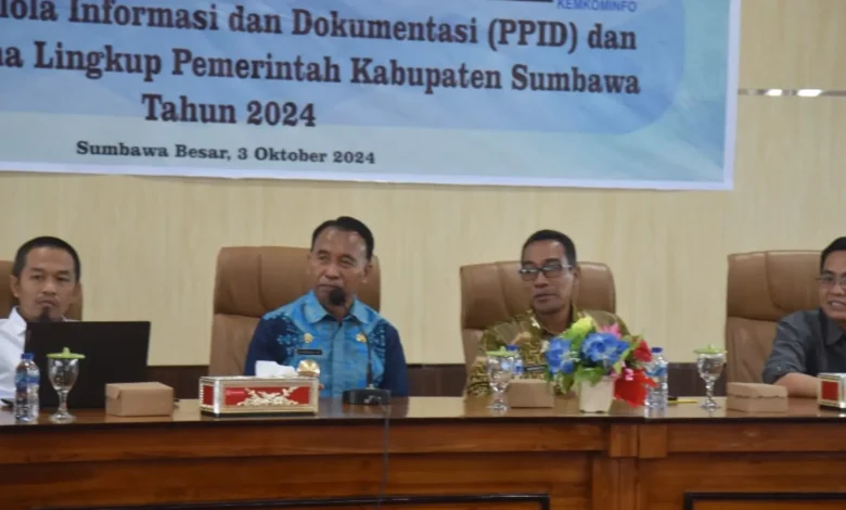 Bimtek PPID Kabupaten Sumbawa